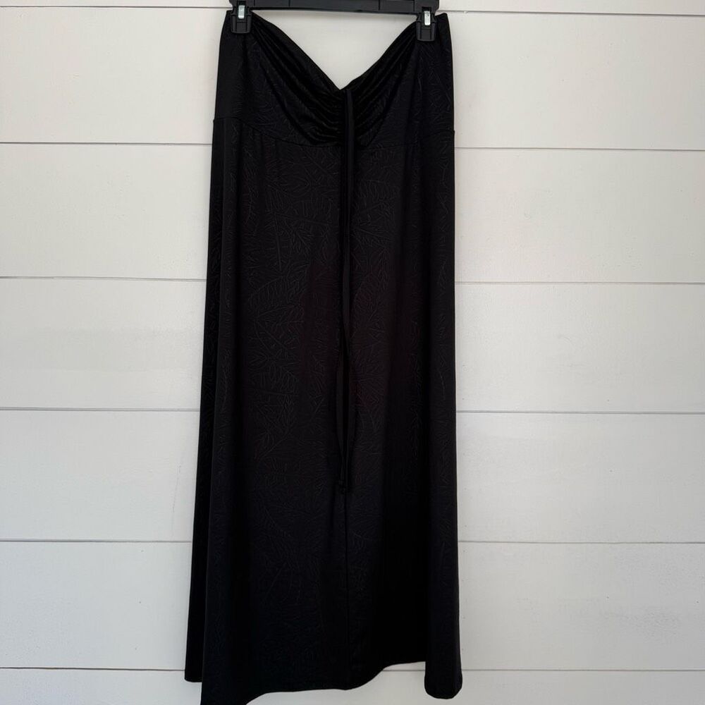 Reel Legends Women’s Large Black Cinched Maxi Skirt